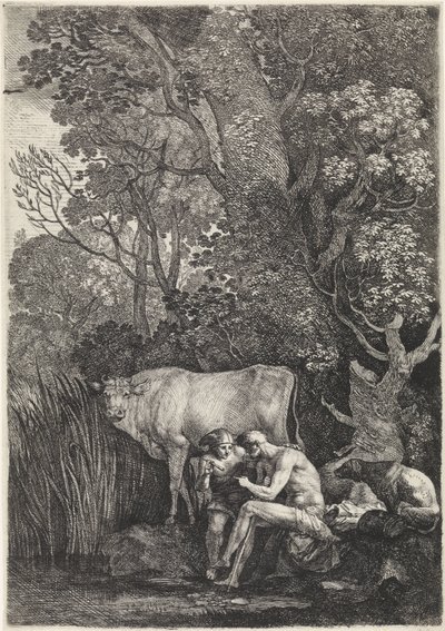 Mercury Lulls Argus to Sleep by Moyses van Wtenbrouck