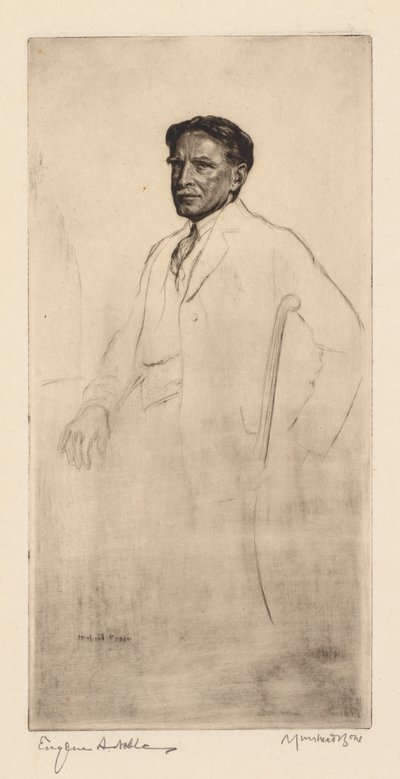 Dr. Eugene A. Noble by Muirhead Bone