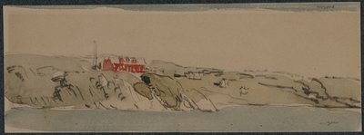 Entering Bergen by Muirhead Bone