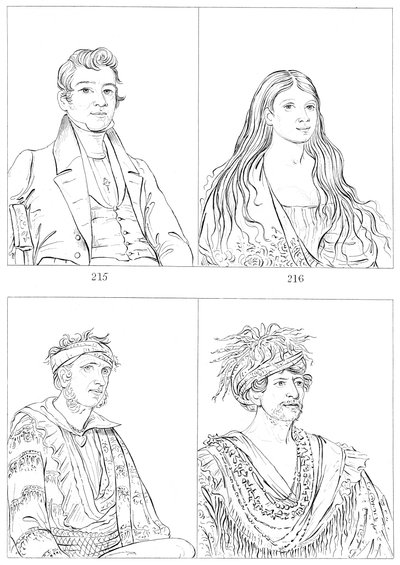 Cherokees, 1841 by Myers and Co