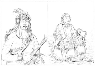 Chippewas, 1841 by Myers and Co