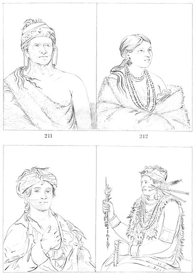 Shawnees, 1841 by Myers and Co
