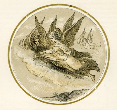 Christmas Angels by Myles Birket Foster