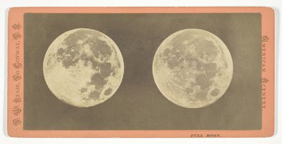 Full Moon, mid-19th century by N.W. Pease