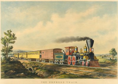 Express Train by Currier and Ives