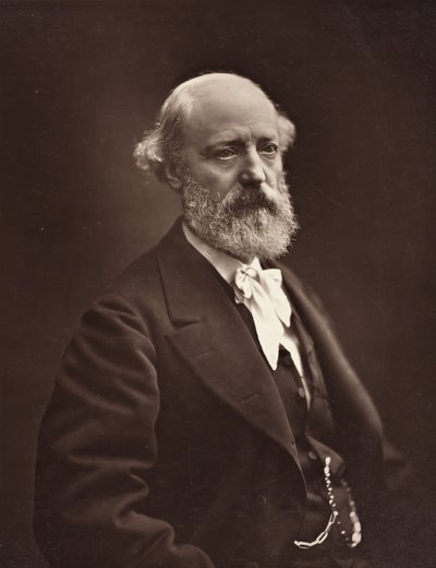 Eugène Viollet-Le-Duc, French Architect by Nadar