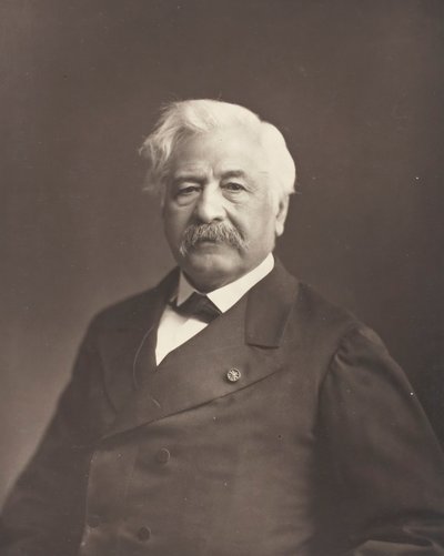 F. de Lesseps, c. 1876 by Nadar
