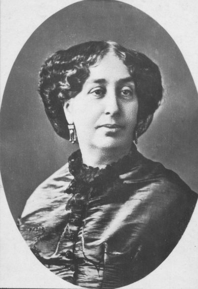 George Sand by Nadar