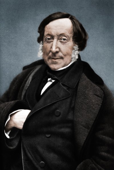 Gioachino Rossini, Italian Composer by Nadar