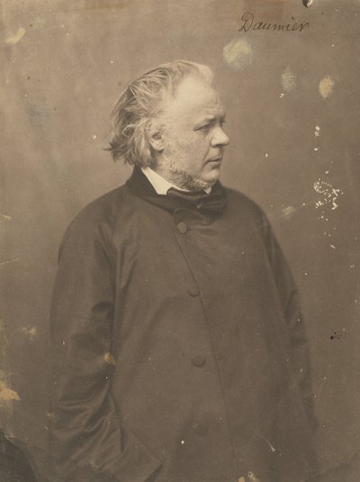 Honoré Daumier by Nadar