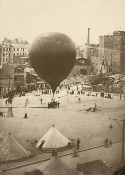 Le Neptune, Place Saint-Pierre at Montmartre by Nadar