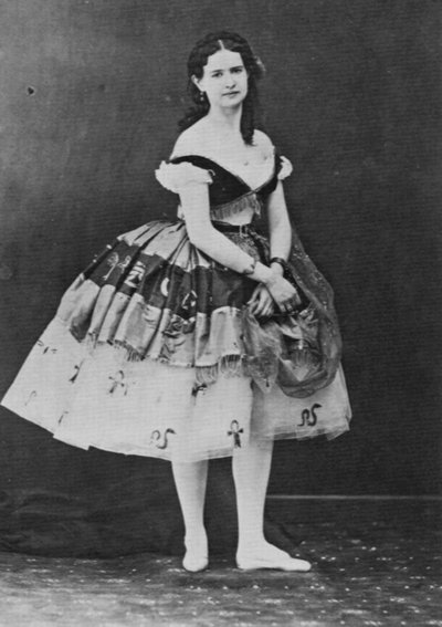 Maria Surovshchikova-Petipa, Russian Ballet Dancer, c1861 by Nadar