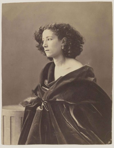 Portrait of Sarah Bernhardt by Nadar