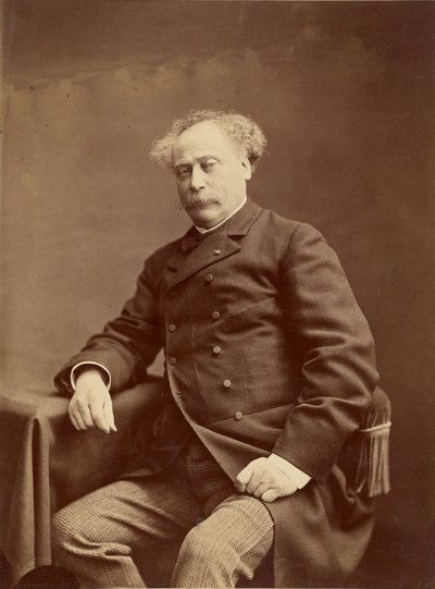 Alexander Dumas fils by Nadar [Gaspard Félix Tournachon]