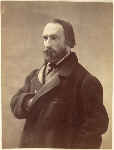 Auguste Vacquerie, writer by Nadar [Gaspard Félix Tournachon]