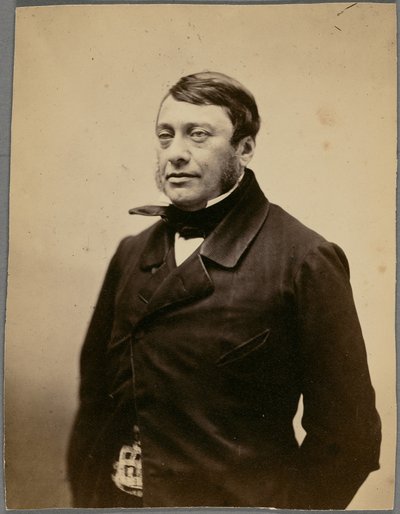 Auguste Villemot by Nadar [Gaspard Félix Tournachon]