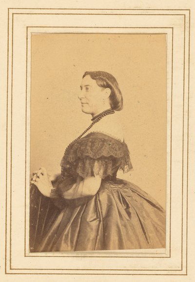 Augustine Brohan by Nadar [Gaspard Félix Tournachon]