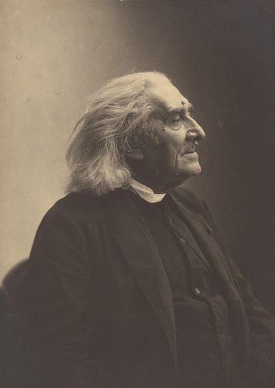 Franz Liszt by Nadar [Gaspard Félix Tournachon]