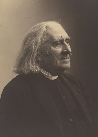 Franz Liszt by Nadar [Gaspard Félix Tournachon]