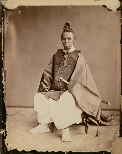 Japanese Man by Nadar [Gaspard Félix Tournachon]