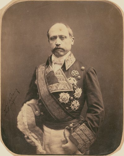 Marshal Serrano by Nadar [Gaspard Félix Tournachon]