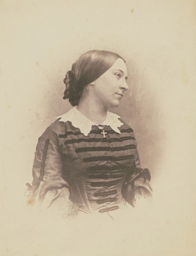 Portrait of Unknown Woman by Nadar [Gaspard Félix Tournachon]