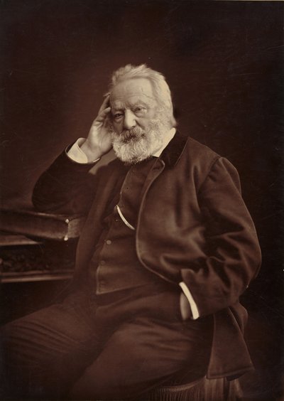 Victor Hugo by Nadar [Gaspard Félix Tournachon]