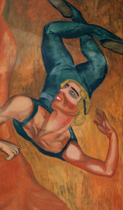 Jump, 1910s by Nadezhda Vladimirovna Lermontova