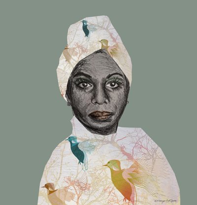 Nina Simone, 2022 by Nancy Moniz Charalambous