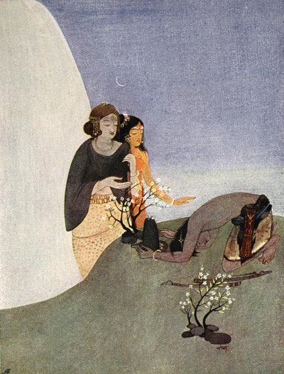 Kirat-Arjuna by Nandalal Bose