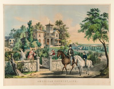 American Country Life, May Morning by Nathaniel Currier