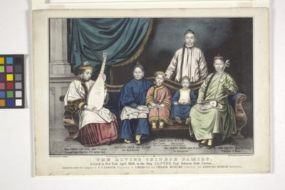 The Living Chinese Family by Nathaniel Currier