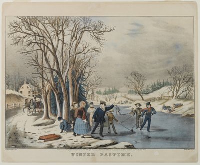 Winter Pastime by Nathaniel Currier