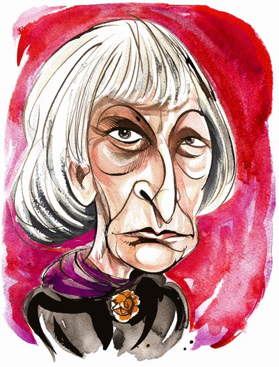 Elisabeth Lutyens - Colour Caricature by Neale Osborne