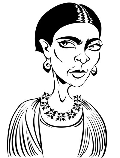 Frida Kahlo by Neale Osborne