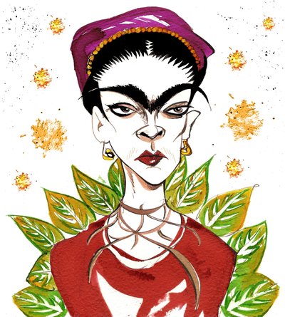 Frida Kahlo by Neale Osborne
