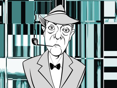 Jacques Tati by Neale Osborne