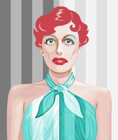 Joan Crawford by Neale Osborne
