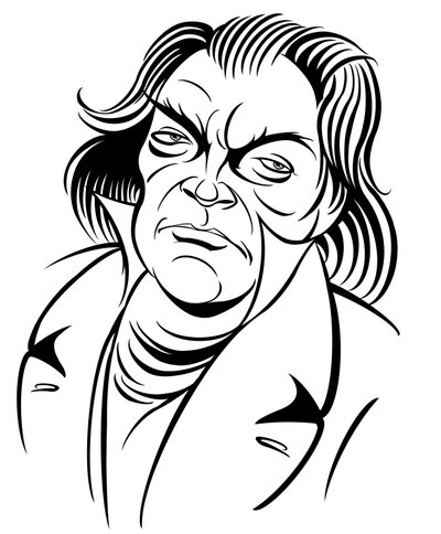 Ludwig van Beethoven by Neale Osborne