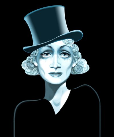 Marlene Dietrich by Neale Osborne