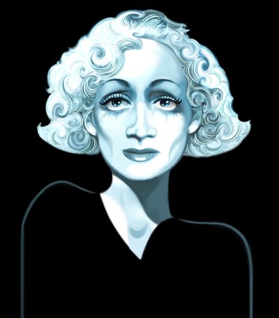 Marlene Dietrich by Neale Osborne