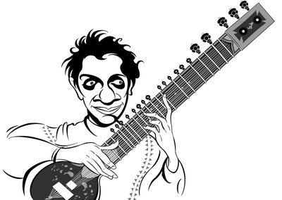 Ravi Shankar, 2019 by Neale Osborne