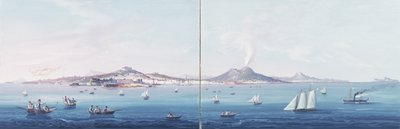 The Bay of Naples by Neapolitan School