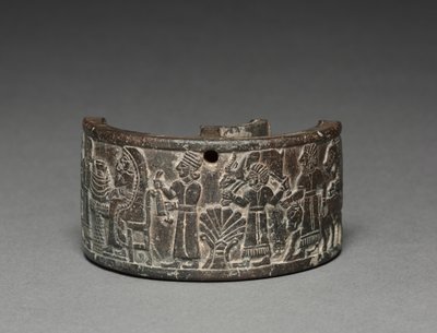 Banquet Pyxis, 800-750 BC by Neo Hittite
