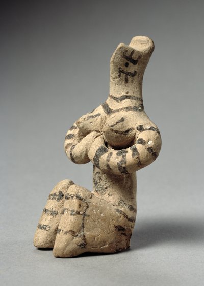 Steatopygous figure, Tell Halaf, 6th-5th Millennium BC by Neolithic