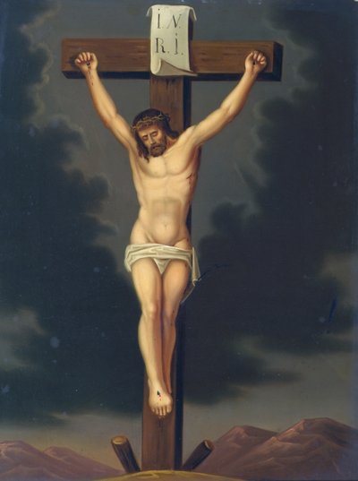 Christ on the Cross by Leopold Blonder
