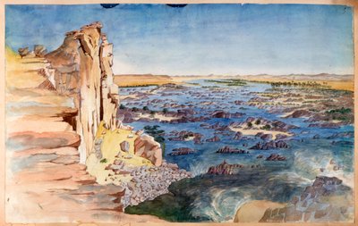 The Nile, Egypt, 19th century by Nestor l