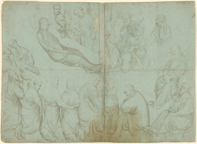 The Death of the Virgin by Netherlandish 14th Century