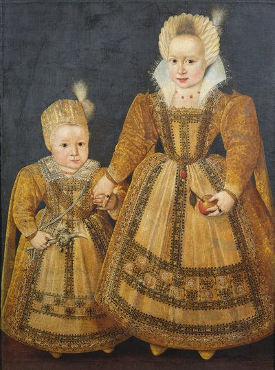Boy and Girl by Netherlandish School