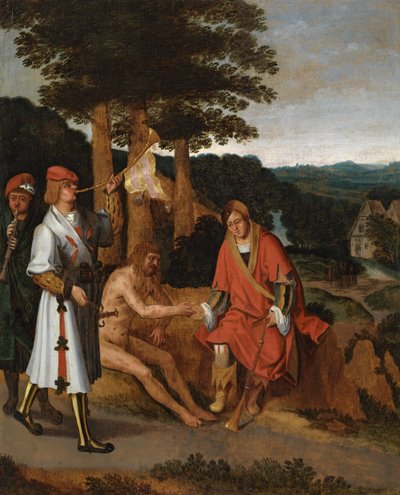 Job and His Comforters by Netherlandish School